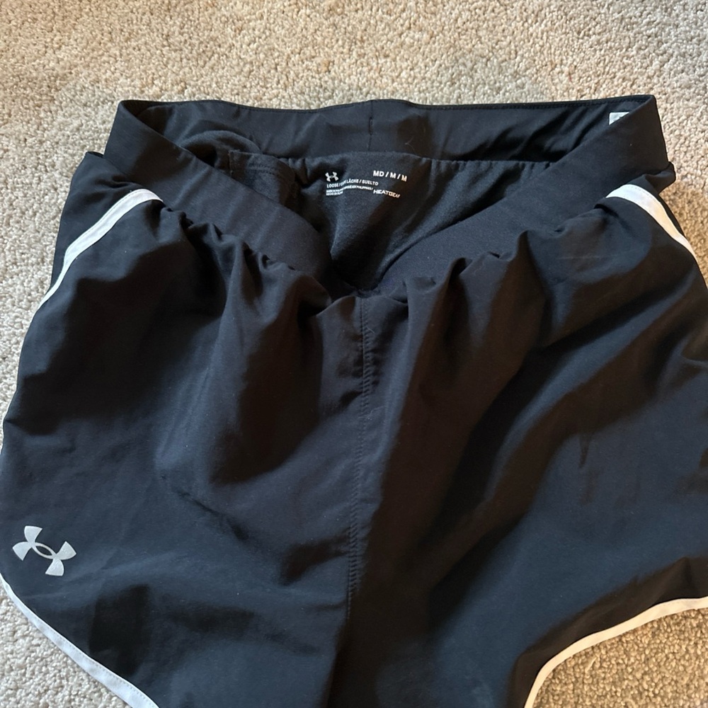 Under Armour Women's Black Athletic Shorts